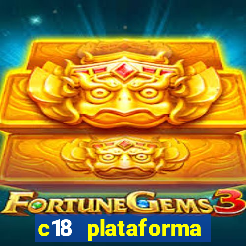 c18 plataforma login entrar